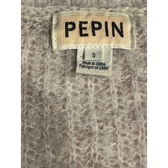 ANTHROPOLOGIE Pepin Colorblock Wool Alpaca Blend Sweater Cardigan Womens Small - Picture 3 of 6